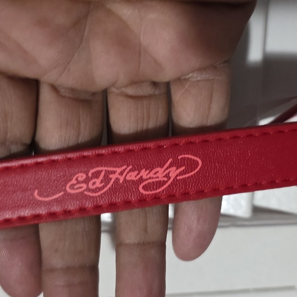 Ed Hardy Red and Multicolor Women's Bag - Picture 4 of 9